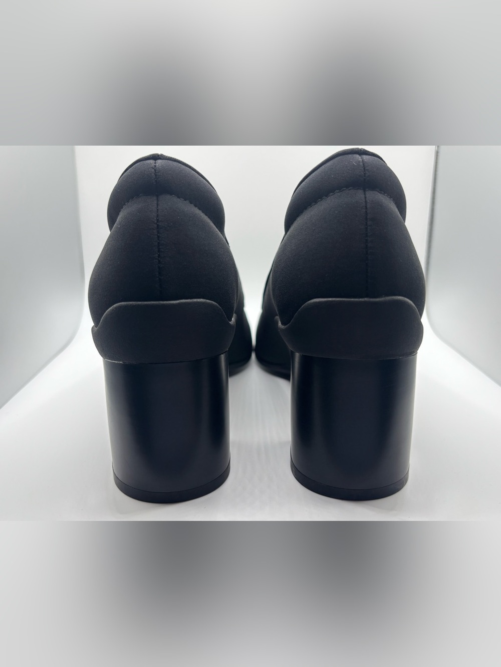Aerosoles Comfortable Women's Mid Heel Pump Black Stretch Fabric Black Size 8M - Picture 3 of 8